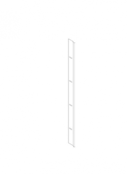 Normstahl Anschlagleiste senkrecht Länge: 1250 mm für SST ab 02/11, für Seitensektionaltor Top 08.1997-11.2012 , N001631-00-00