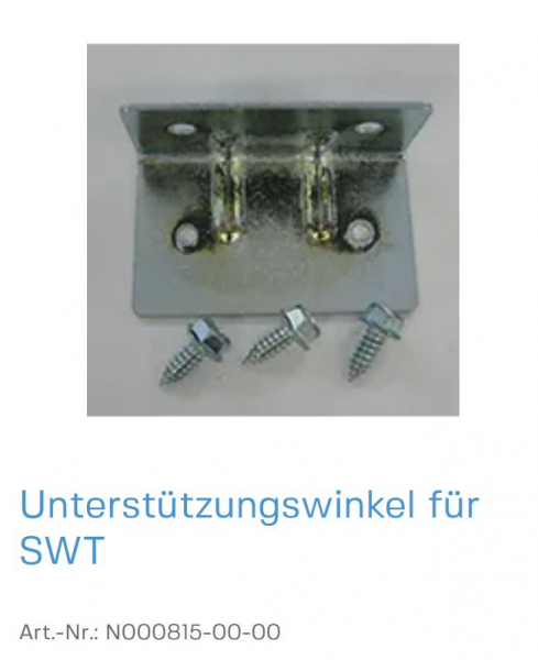 Normstahl Unterstützungswinkel für SWT, N000815-00-00