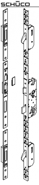 Schüco ADS HD, Mehrfachverriegelungen, PDFs