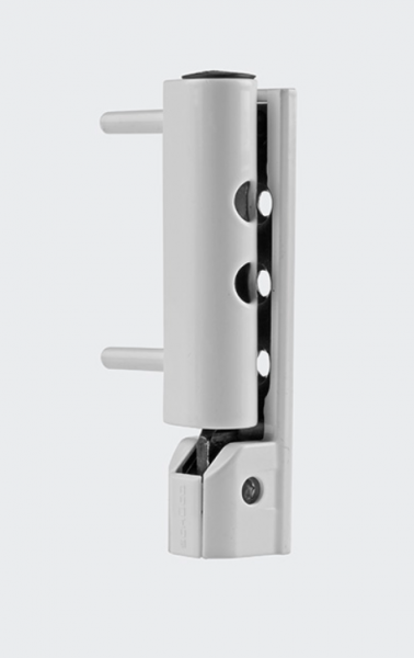 Schüco Ecklager Komplett, Design, DIN rechts, 98050332, Weiß Schüco VarioTec, CT70 / SI82