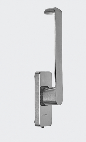 Schüco Fenstergriff, Handhebel LS, INOX, 247693, für PASK