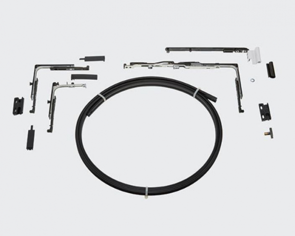 Schüco Riegelstangenbeschlag Reparaturset Schere mit Steckgriff Baujahr 1994-1998, 25496300