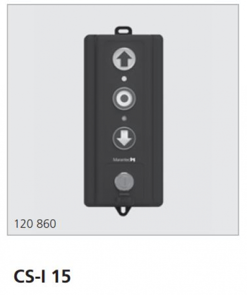 Marantec Bedien und Programmiertaster CS-I 15, ohne Schlüsselschalter, 120858