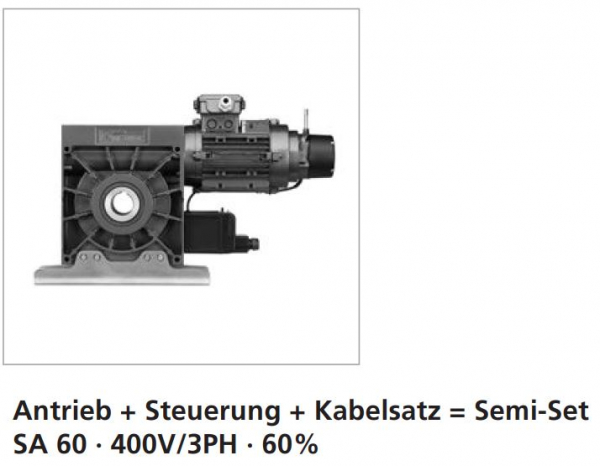 Marantec, MFZ, Semi-Set=Antrieb + Steuerung + Kabelsatz | MDF 60 | 400V-3PH, 121563