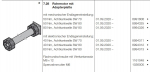 Hörmann Rohrmotor 50 Nm, Achtkantwelle SW 70 für Garagen-Rolltor RollMatic T, 8991806