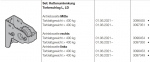 Hörmann Set: Kettenumlenkung Antriebsseite Mitte Baureihe 60, 3096455