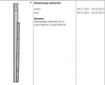 Hörmann Zargen Winkelzarge-Seitenteil rechts Industrietor Baureihe 40-50, 3086281