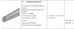 Hörmann schräges Bodenprofil RollMatic Außen- und Innen-Rolltor, 8991340