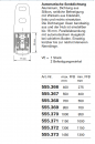 Schüco Jansen Automaische Senkdichtung, max FFB 550 mm, Kurz FFB 400 Jansen Artikelnummer 555.367