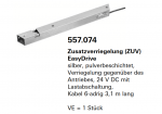 Jansen Janisol Arte 2.0, Zusatzverriegelung (ZUV) EasyDrive, silber, Schwingfenster, Artikel Nr.557.074