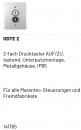 Marantec 2-fach Drucktaster, GDTE 2, AUF/ZU, tastend, Unterputzmontage, 141765