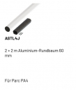 Marantec ASTL4J 2 + 2 m Aluminium-Rundbaum 60 mm, 178421
