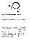 Marantec A-Anschlussstecker 25.30 Anschlussstecker mit 2,5 m Kabel, 186958