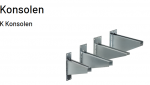 Marantec K6 Konsole,1.400 kg Tragkraft, 470 mm lang, 159357