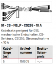 Marantec Kabelsatz, geeignet für G1 - CS - MS_P - CS255 - 10 A, 151905