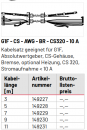 Marantec Kabelsätze G1F (flach), G1F - CS - AWG - BR - CS320 - 10 A