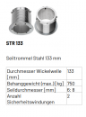 Marantec Seiltrommelsatz Innendurchmesser / Seildurchmesser 133/ 6 mm, 118516