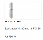 Marantec, Steckzapfen 40/40 mm,148423, für Falttorantriebe FDO 30