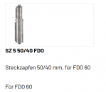 Marantec, Steckzapfen 50/40 mm,149216, für Falttorantriebe FDO 60