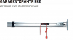 Marantec 121081, Antriebsschiene SZ 13-SL, 2-teilig, (0,8 mm), Zahnriemen