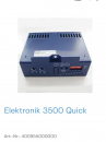 Normstahl Elektronik 3500 Quick nur für Ultra Excellent Quick, 400955000000