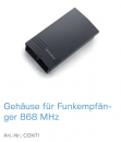 Normstahl Gehäuse für Funkempfänger 868 MHz, CONT1