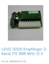 Normstahl LEVO 3000 Empfänger 2-Kanal ITE 868 MHz 12 V für den Drehtorantrieb, N002633-01-00