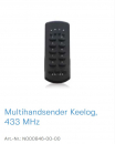 Normstahl Multihandsender Keelog, 433 MHz, N000846-00-00