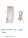 Normstahl Steckdosenempfänger 1 Befehl inkl. Kabel 433 MHz/AM, N000937-00-00