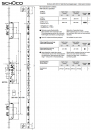 Schüco 5 Riegel-Fallenschloss „SafeMatic“, mit motorischer Funktion, 263 018, ADS 65.NI