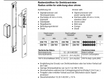 Schüco ADS Radientüröffner für Drehtürantriebe, 239779, LS nach innen