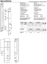 Schüco ADS Einfachverriegelungen Riegelschloss, 35,0 mm Dornmaß, 241261, nach innen, RS