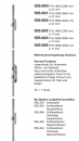 Schüco Jansen Janisol HI Türen, Mehrfachverriegelungs-Schloss Normal-Funktion, Artikelnummer 555.603, FFH 2286 mm  ø 17 mm