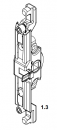 Schüco Kammergetriebe D7 mit Fehlbediensperre, 28727700, Silber, Schüco VarioTec