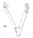 Schüco Sicherungs- und Putzschere, Öffnungsweg ca. 275 - 475 mm, 25310000, Silber, VarioTec