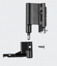 Schüco Ecklager, 130 kg, rechts, 275566 Tiefschwarz für Aluminiumfenster