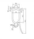 Marantec Torabschlussprofil P2 Hoch 74,5 mm Länge 6.250 mm